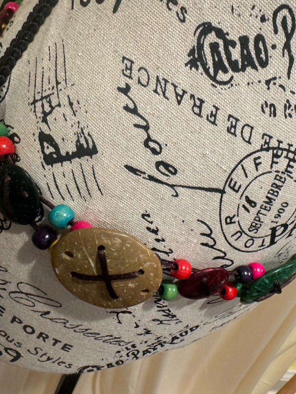 Handmade Coconut Shell Belt - Picture 2 of 5